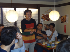  Sun先生,Liu君,Wanさん,Xianguangさん歓送迎会　画像8