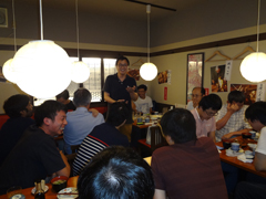  Sun先生,Liu君,Wanさん,Xianguangさん歓送迎会　画像11